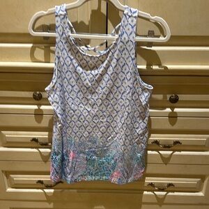 Lily Pulitzer Tank Size M (matching pants available)

No signs of wear